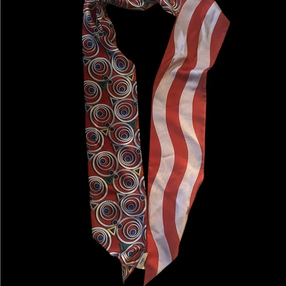 Fendi 68in Silk Scarf